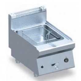 Friteuse GAZ à poser profondeur 60 cm, 1 ou 2 cuves