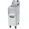 Friteuse électrique profondeur 60 cm, 1 ou 2 cuves 13L