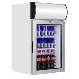 Vitrine réfrigérée pour boisson 80 L - Fronton lumineux