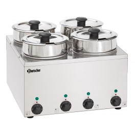 Bain marie Hotpot 4 cuves
