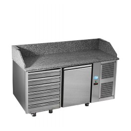 Tour réfrigéré pizza GN1/1