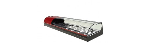 Vitrines tapas / Vitrine Sushis
