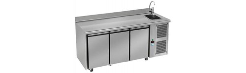 Tours saladettes et bas comptoirs réfrigérés